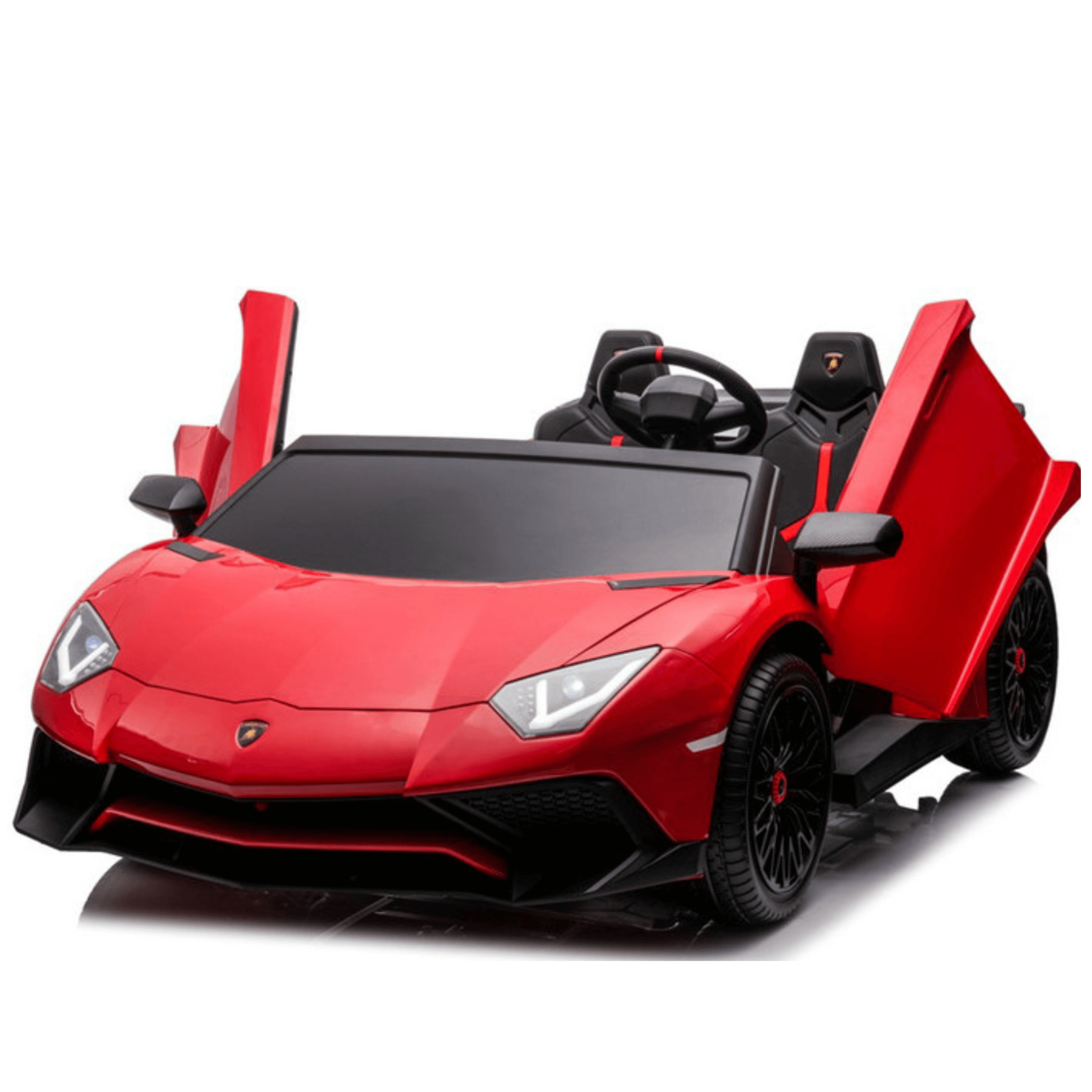 Red 24V/180W Lamborghini SV Limited Edition XXL Ride-On Supercar