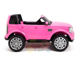 2 Seats Licensed 12V Land Rover Discovery Ride On Truck with RC & Rubber wheels