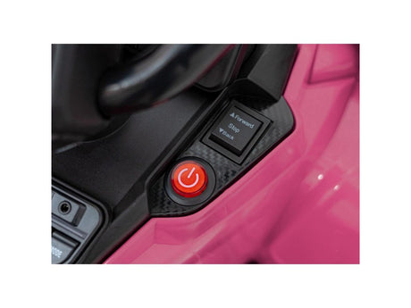 Pink 24V Premium Edition Can-Am Outlander 4WD Ride-On Quad ATV for 2 Kids