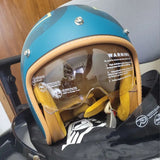 The Street King - Vintage Open Face Helmet - DOT & ECE Approved