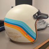 The Street King - Vintage Open Face Helmet - DOT & ECE Approved
