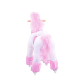 Toddlers Pink Indoor/Outdoor Ride-On Unicorn with Cushioned Seat, Anti-Slip Wheels (Ages 4–7)
