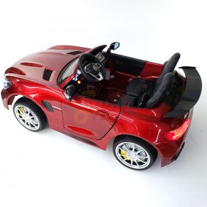 kidsvip mercedes benz gtr 2 seater kids and toddlers ride on car red 13