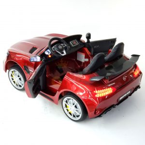 kidsvip mercedes benz gtr 2 seater kids and toddlers ride on car red 16
