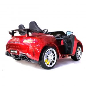 kidsvip mercedes benz gtr 2 seater kids and toddlers ride on car red 30