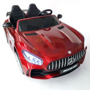 kidsvip mercedes benz gtr 2 seater kids and toddlers ride on car red 38