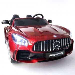 kidsvip mercedes benz gtr 2 seater kids and toddlers ride on car red 40