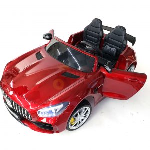kidsvip mercedes benz gtr 2 seater kids and toddlers ride on car red 6
