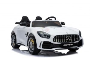 kidsvip mercedes benz gtr 2 seater kids and toddlers ride on car white 7