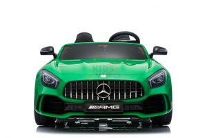 kidsvip mercedes benz gtr 2 seater kids and toddlers ride on car green 1