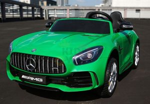 kidsvip mercedes benz gtr 2 seater kids and toddlers ride on car green 12