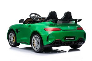 kidsvip mercedes benz gtr 2 seater kids and toddlers ride on car green 3