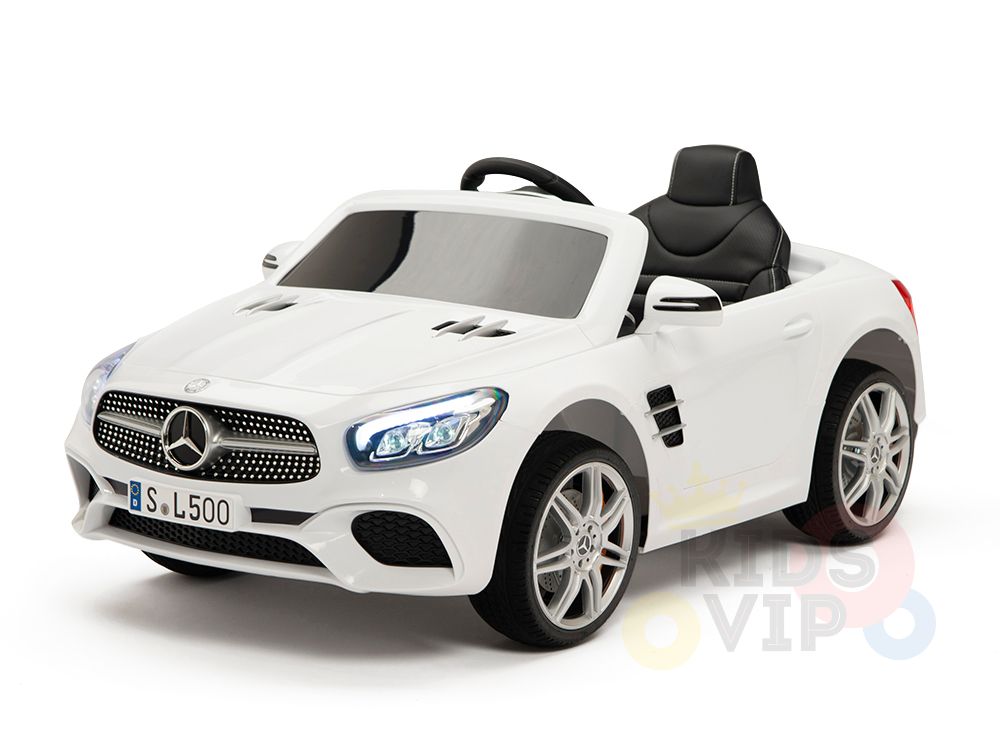 12V Electric Kids Ride On Toy Cars Mercedes Benz SL500 6 Speeds w/ RC Black 