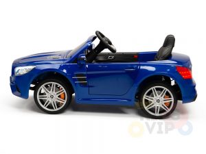 KIDSVIP MERCEDES SL500 KIDS RIDE ON CAR 12 toddlers powered car rubber wheels leather seat blue 9