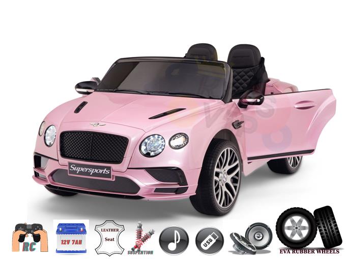 Licensed Bentley Sport GT Edition 12V Kids Ride On Car With Remote Control