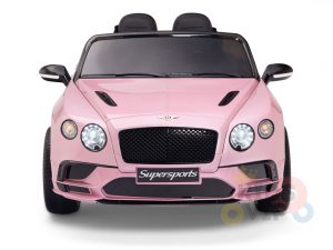 kidsvip pink ride on bentley kids and toddlers 12v car 17