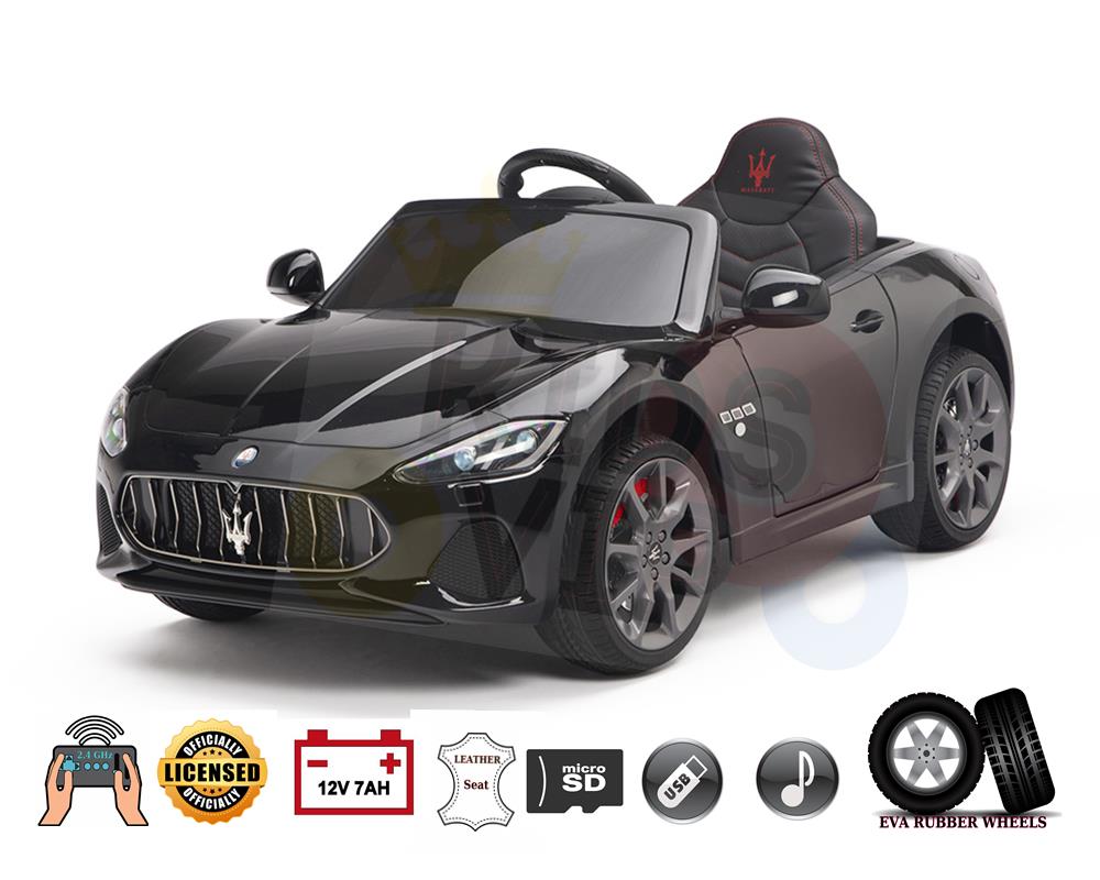 Official Upgraded 12V Maserati Gran Cabrio Kids Ride On Car With RC