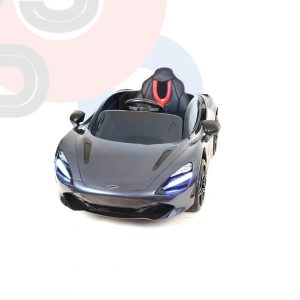 kidsvip mclaren 720s kids toddlers ride on car sport powered 12v rubber wheels leather seat rc black 10