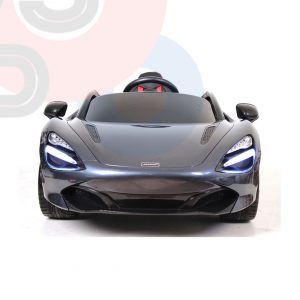 kidsvip mclaren 720s kids toddlers ride on car sport powered 12v rubber wheels leather seat rc black 17