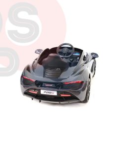 kidsvip mclaren 720s kids toddlers ride on car sport powered 12v rubber wheels leather seat rc black 8