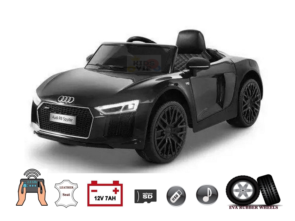 Officially Licensed Audi R8 Spyder Ride on Toy Car with Remote Control