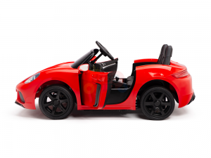 KIDSVIP XXL RIDE ON CAR FOR BIG KIDS 24V 180W RUBBER WHEELS LEATHER SEAT red 67