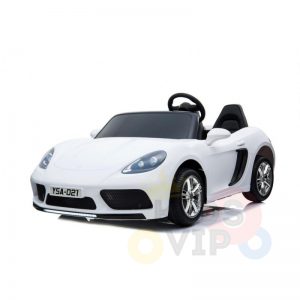 KIDSVIP XXL RIDE ON CAR FOR BIG KIDS 24V 180W RUBBER WHEELS LEATHER SEAT white 1