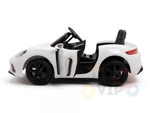 KIDSVIP XXL RIDE ON CAR FOR BIG KIDS 24V 180W RUBBER WHEELS LEATHER SEAT white 54