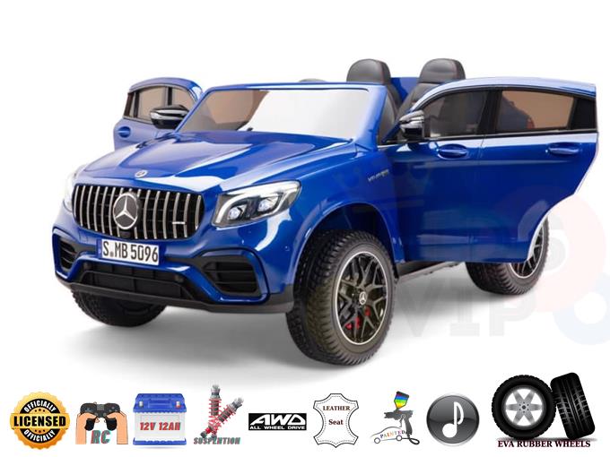 Licensed Mercedes Benz GLC 63 2 Seats 12V Kids Ride On Car  with Remote Control