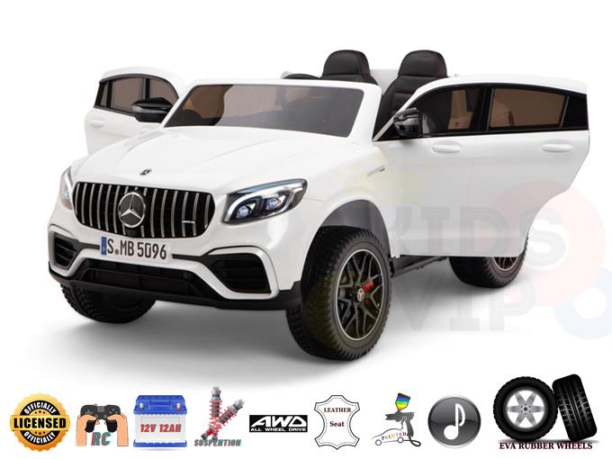 Licensed Mercedes Benz GLC 63 2 Seats 12V Kids Ride On Car  with Remote Control