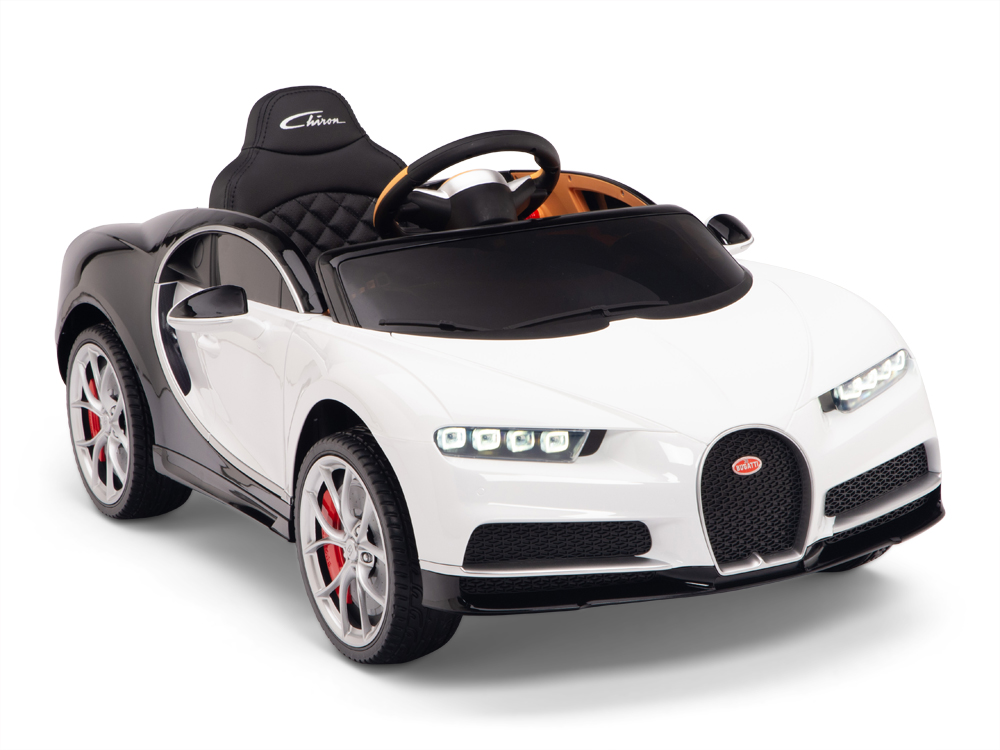 Official Bugatti Chiron kids Ride on Car with Remote Control & Rubber