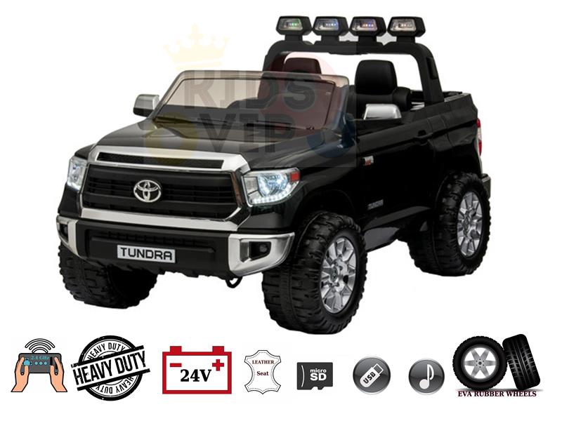 Oversized XXL Eva Edition 2 Seater Toyota Tundra Kids Ride On Car / Truck 24V, Leather Seat, RC