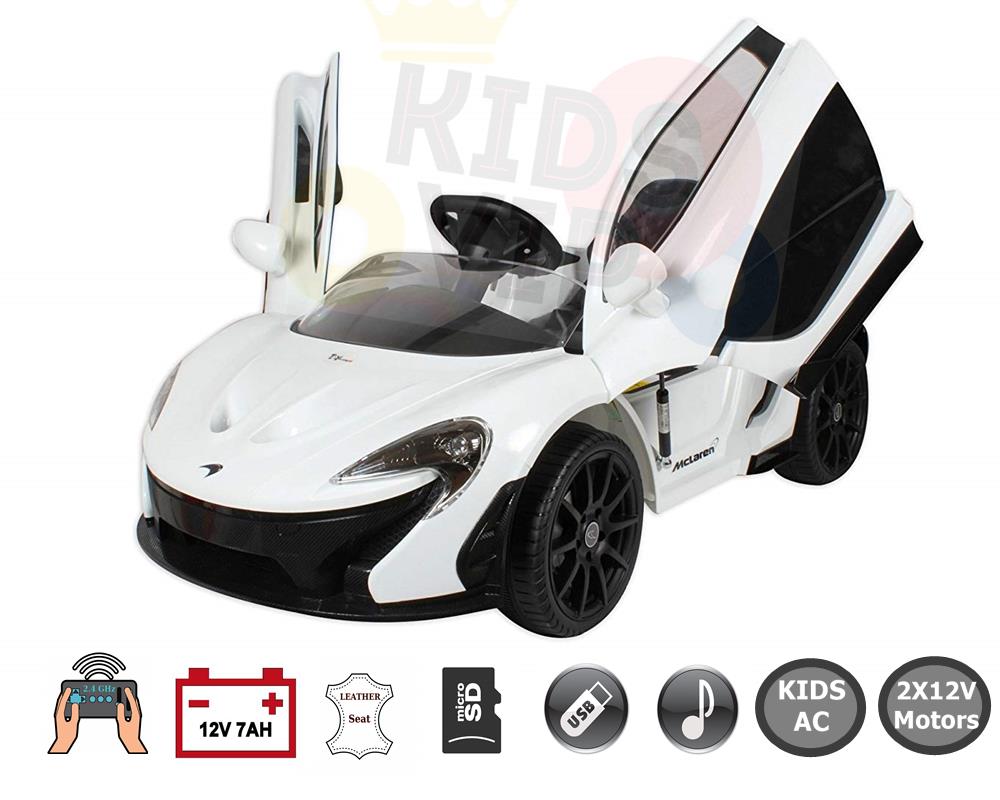 mclaren p1 6v ride on car with remote control