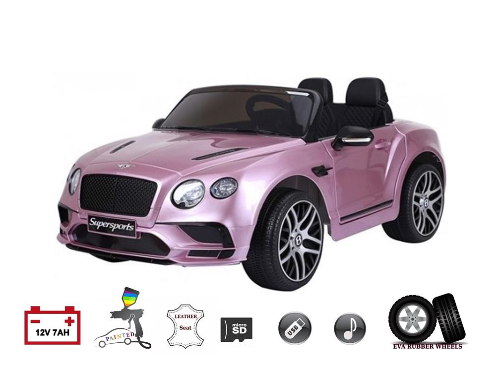 pink bentley toy car