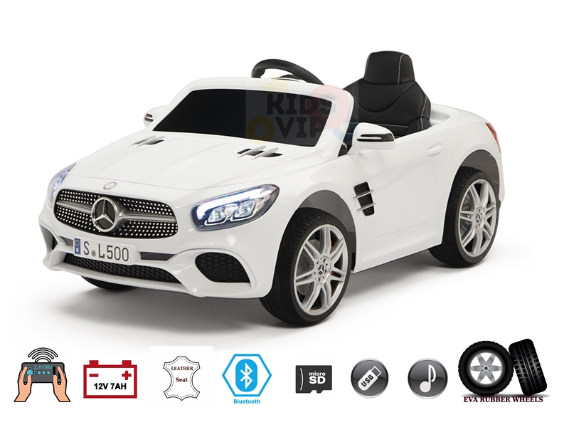 12V Electric Kids Ride On Toy Car Mercedes Benz SL500  w/Remote Control 6 Speeds 