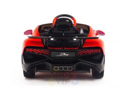 kidsvip buggati divo kids and toddlers ride on car sport 12v leather seat rubber wheels rc red 11