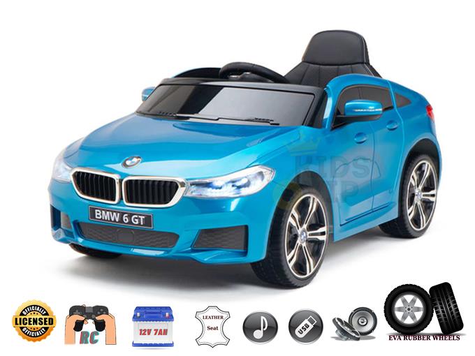Officially Licensed BMW GT 12V Kids Ride On Power Car with Remote Control