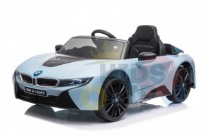 bmw i8 coupe kids and toddlers ride on car 12v remote kidsvip blue 29