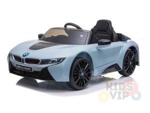 bmw i8 coupe kids and toddlers ride on car 12v remote kidsvip blue 37