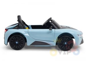 bmw i8 coupe kids and toddlers ride on car 12v remote kidsvip blue 45