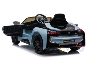 bmw i8 coupe kids and toddlers ride on car 12v remote kidsvip blue 51