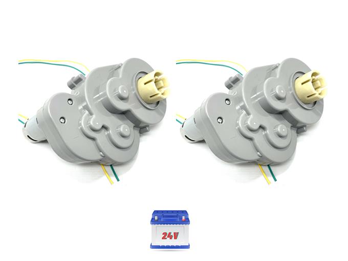 Pair of Replacement Motors for Audi 24V Ride on Car