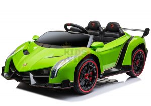 2 seats lamborghini ride on kids and toddlers ride on car 12v GREEN 1