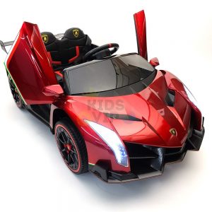 2 seats lamborghini ride on kids and toddlers ride on car 12v red 66