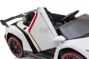 2 seats lamborghini ride on kids and toddlers ride on car 12v white 1