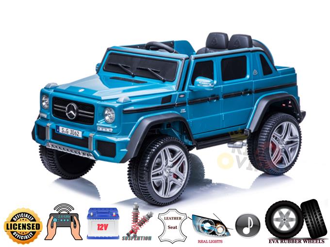 4WD Mercedes Benz Maybach G650s 12V Kids and Toddlers Ride on Car with RC