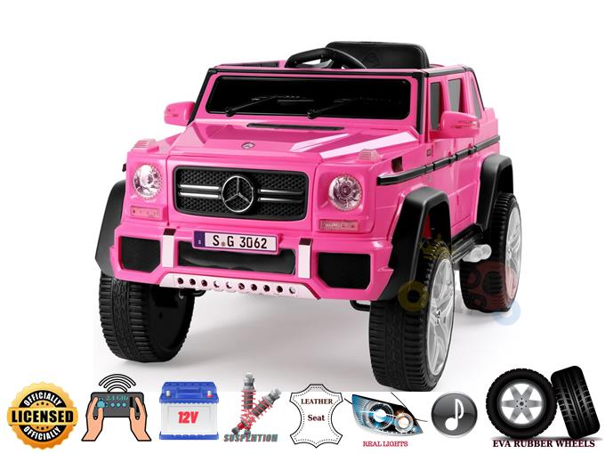 4WD Mercedes Benz Maybach G650s 12V Kids and Toddlers Ride on Car with RC
