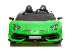 Kidsvip Lamborghini Svj 24V Kids Drifting Ride On Car 2 Seater Green 1 14 Lamborghini Svj