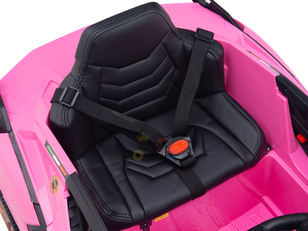 Pink Licensed Sport Lamborghini SVJ 12V - Kids VIP