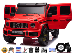 Red Mercedes G63 Xxl 24V Kids Ride On Truck – Platinum Edition With Mp4 Dual Batteries 4Wd Eva Tires Leather Seats 5 Shop By Color